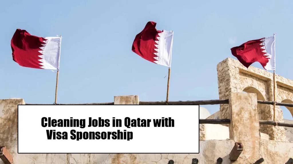 Cleaning Jobs in Qatar with Visa Sponsorship