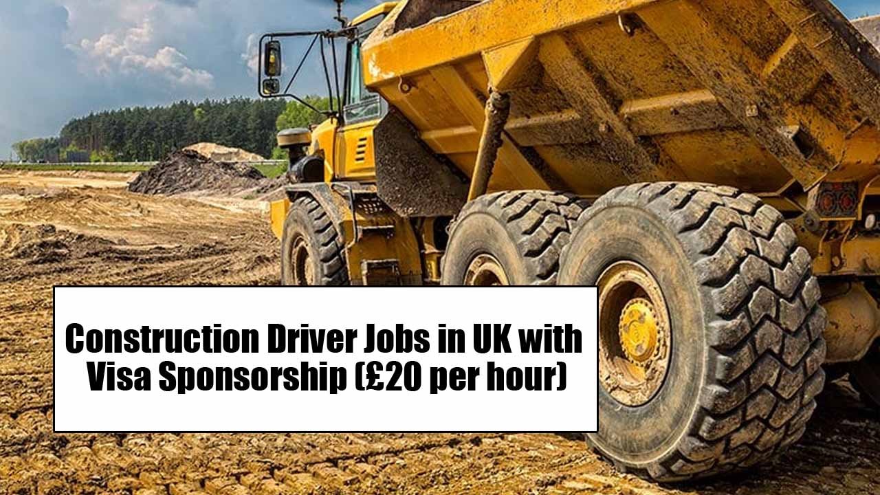 Construction Driver Jobs in UK