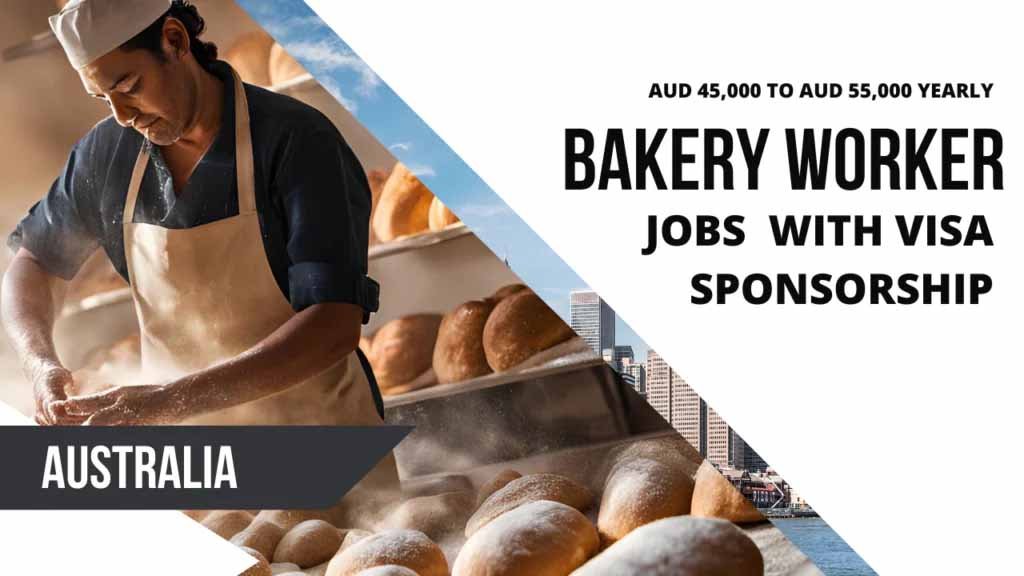 Bakery Worker Jobs in Australia with Visa Sponsorship