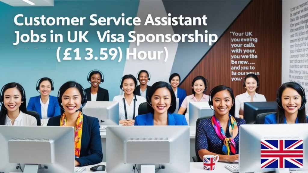 Exciting Customer Service Assistant Jobs in UK with Visa Sponsorship