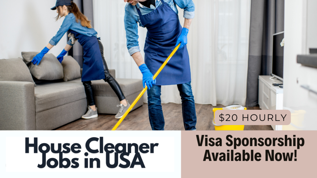House Cleaner Jobs in USA
