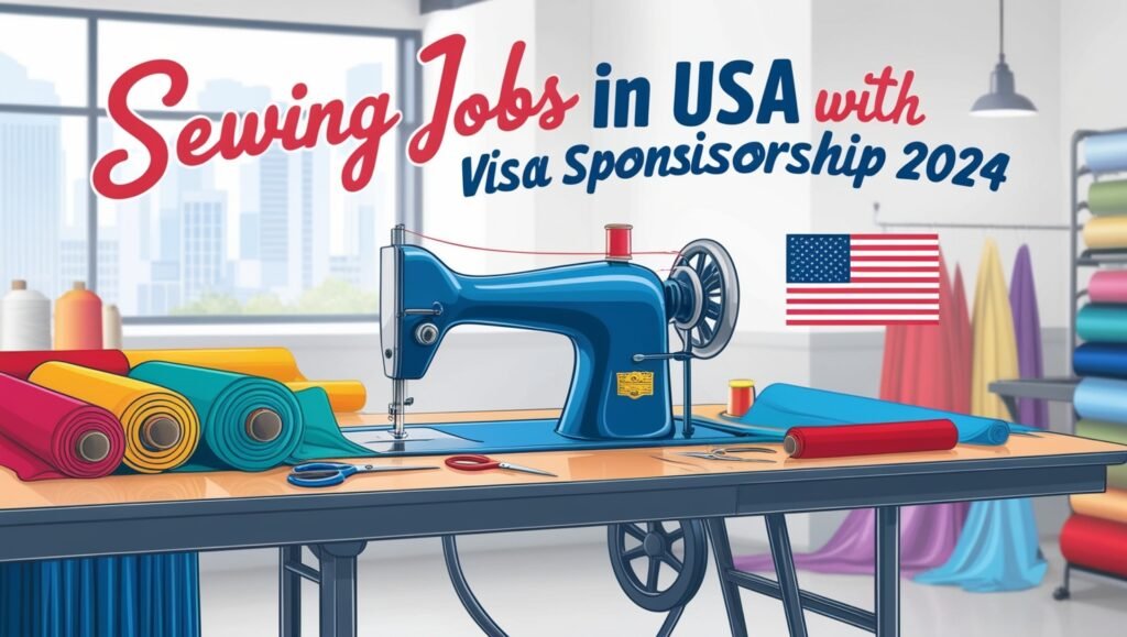 Sewing Jobs in USA with Visa Sponsorship