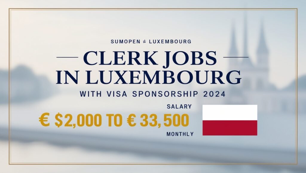 Clerk Jobs in Luxembourg