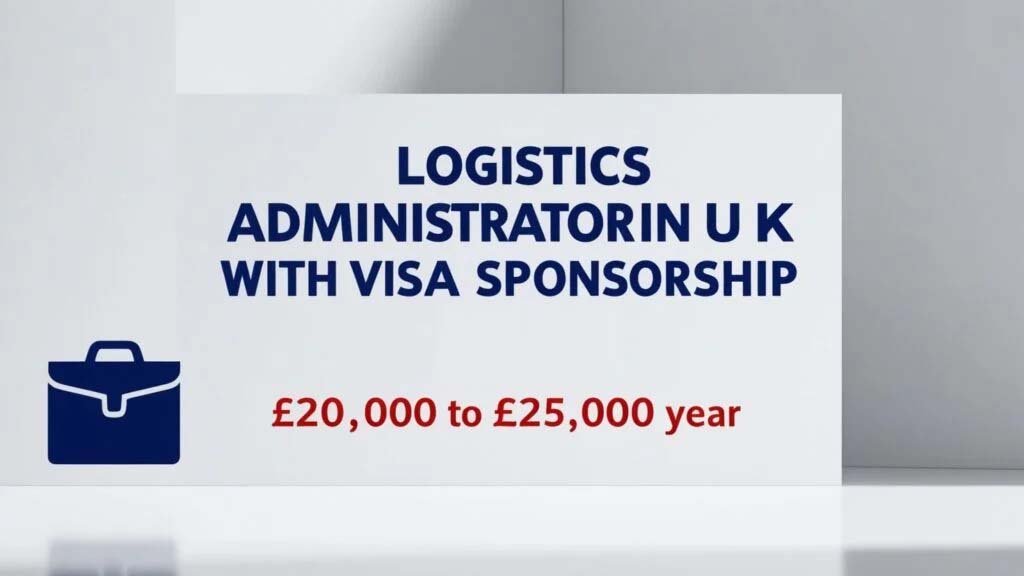 Logistics Administrator Jobs in UK with Visa Sponsorship 2025