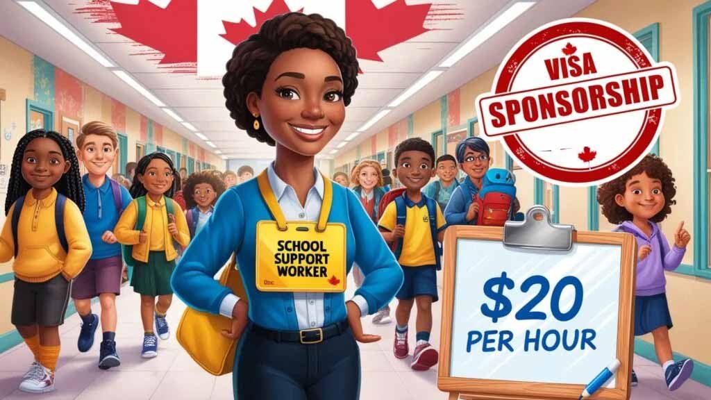 School Support Worker Jobs in Canada with Visa Sponsorship