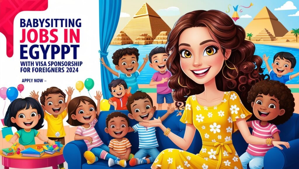 Babysitting Jobs in Egypt with Visa Sponsorship for Foreigners 2024