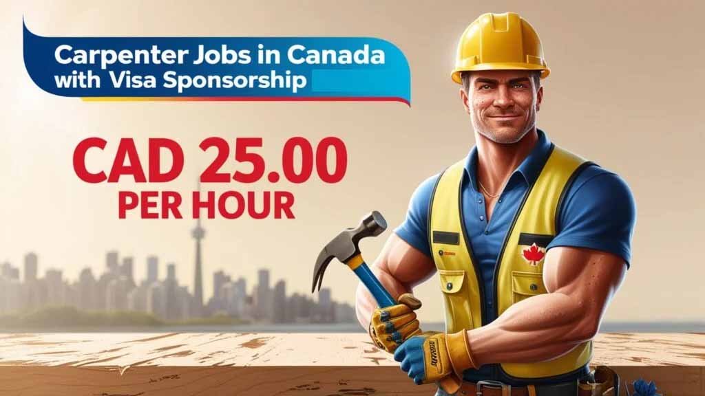 Carpenter Jobs in Canada with Visa Sponsorship