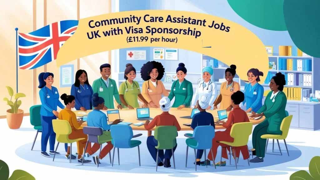 Community Care Assistant Jobs in UK with Visa Sponsorship