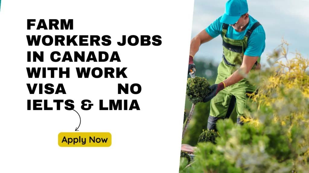 Farm Workers Jobs in Canada with Work Visa 2025 No IELTS & LMIA