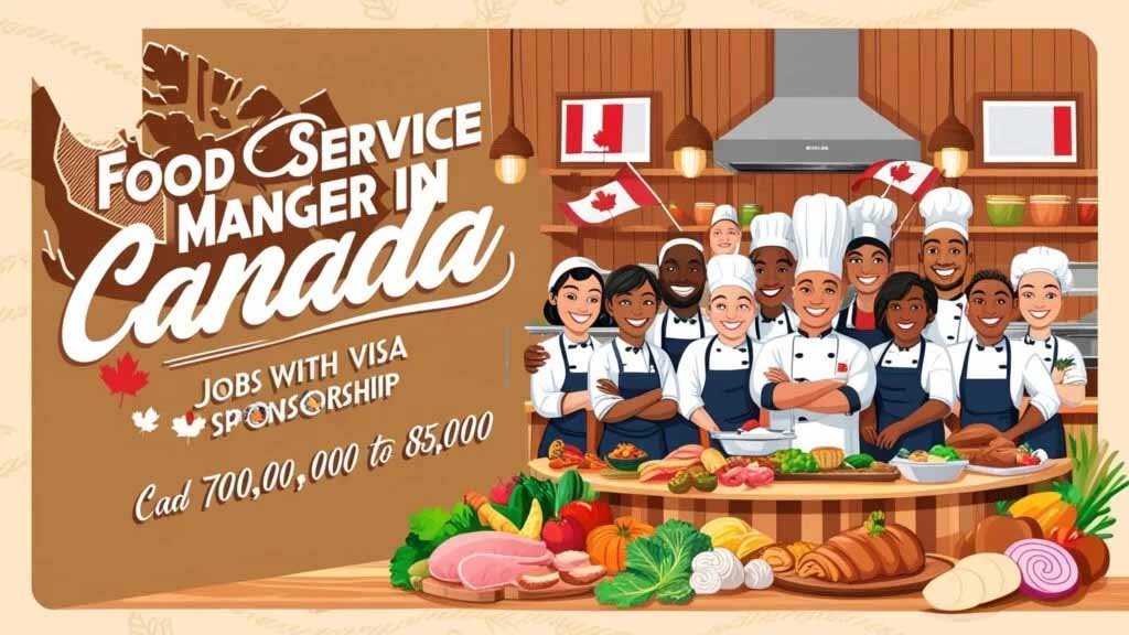 Food Service Manager Jobs in Canada with Visa Sponsorship