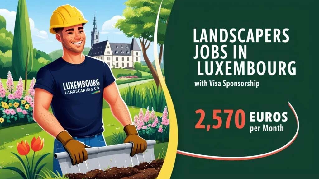 Landscaper Jobs in Luxembourg with Visa Sponsorship