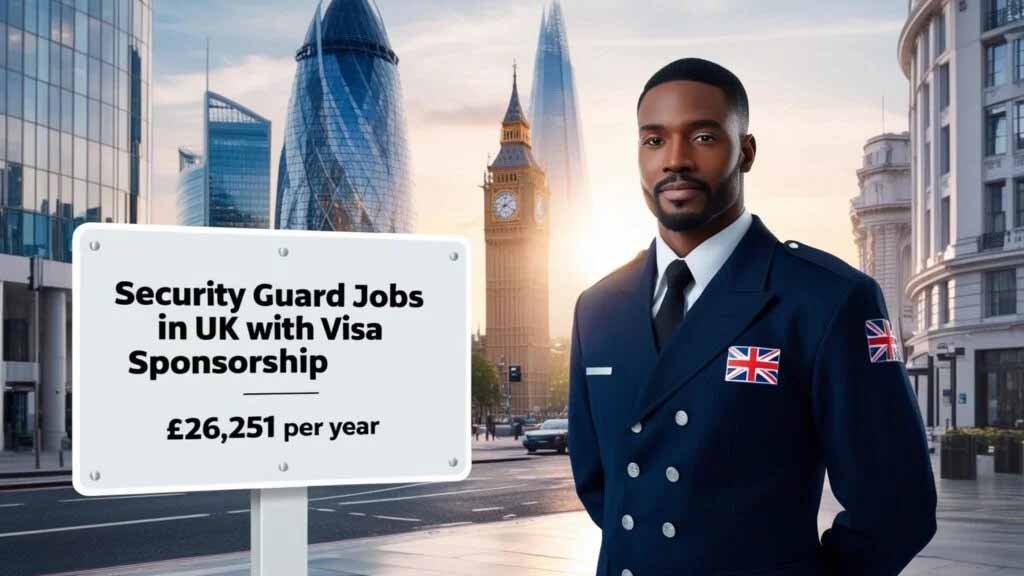 Security Guard Jobs in the UK with Visa Sponsorship