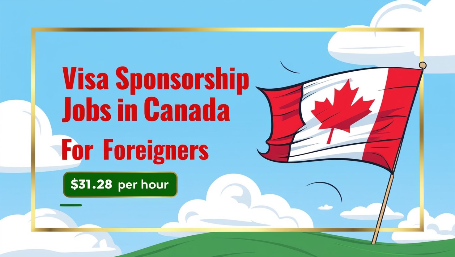 Visa Sponsorship Jobs in Canada for Foreigners Nov 2024