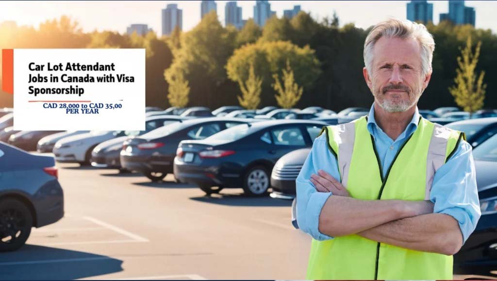 Car Lot Attendant Jobs in Canada with Visa Sponsorship