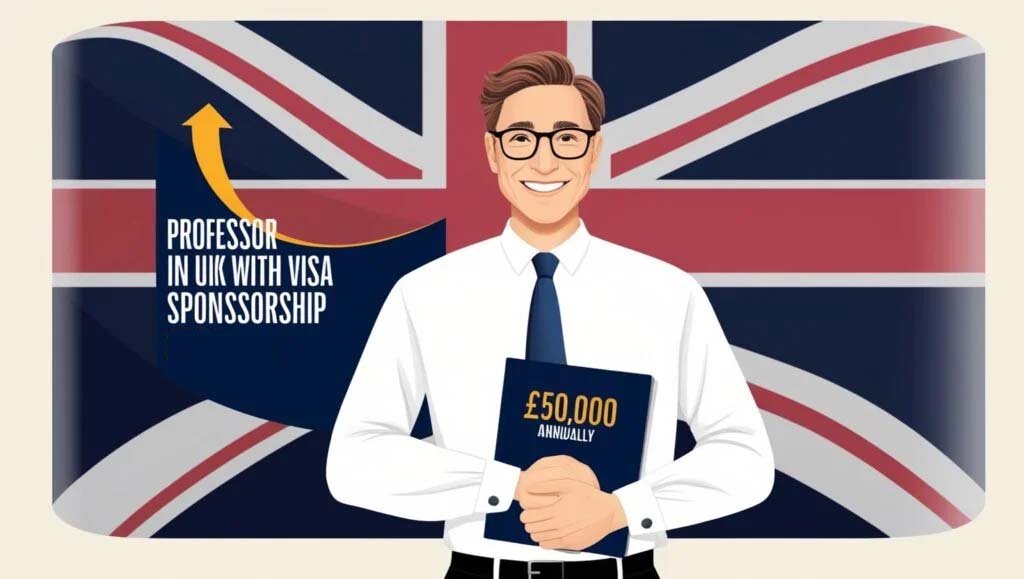 Professor Jobs in UK with Visa Sponsorship