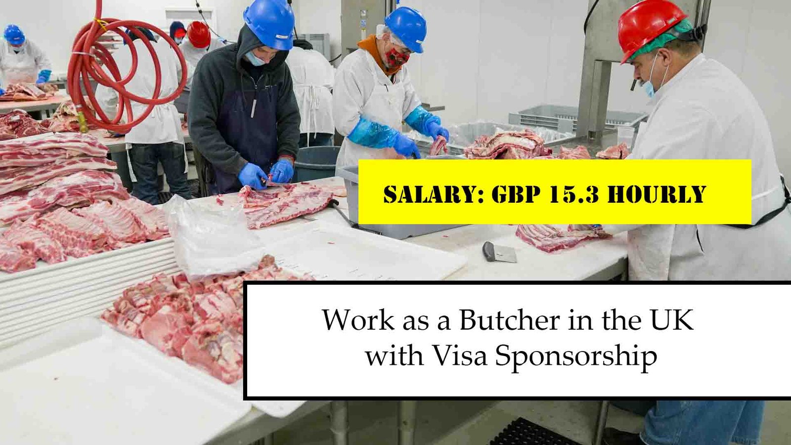 Work as a Butcher in the UK with Visa Sponsorship